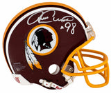 Jessie Armstead Signed Washington Throwback Riddell (VSR4) Mini Helmet