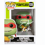Sean Astin Signed Teenage Mutant Ninja Turtles (Nickelodeon) Raphael Funko Pop Doll #1135 w/Raph - (JSA)