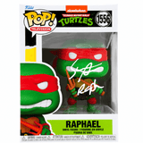 Sean Astin Signed Teenage Mutant Ninja Turtles (Nickelodeon) Raphael Funko Pop Doll #1556 w/Raph - (JSA)