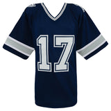 Brandon Aubrey Signed Navy Custom Football Jersey - (Beckett)