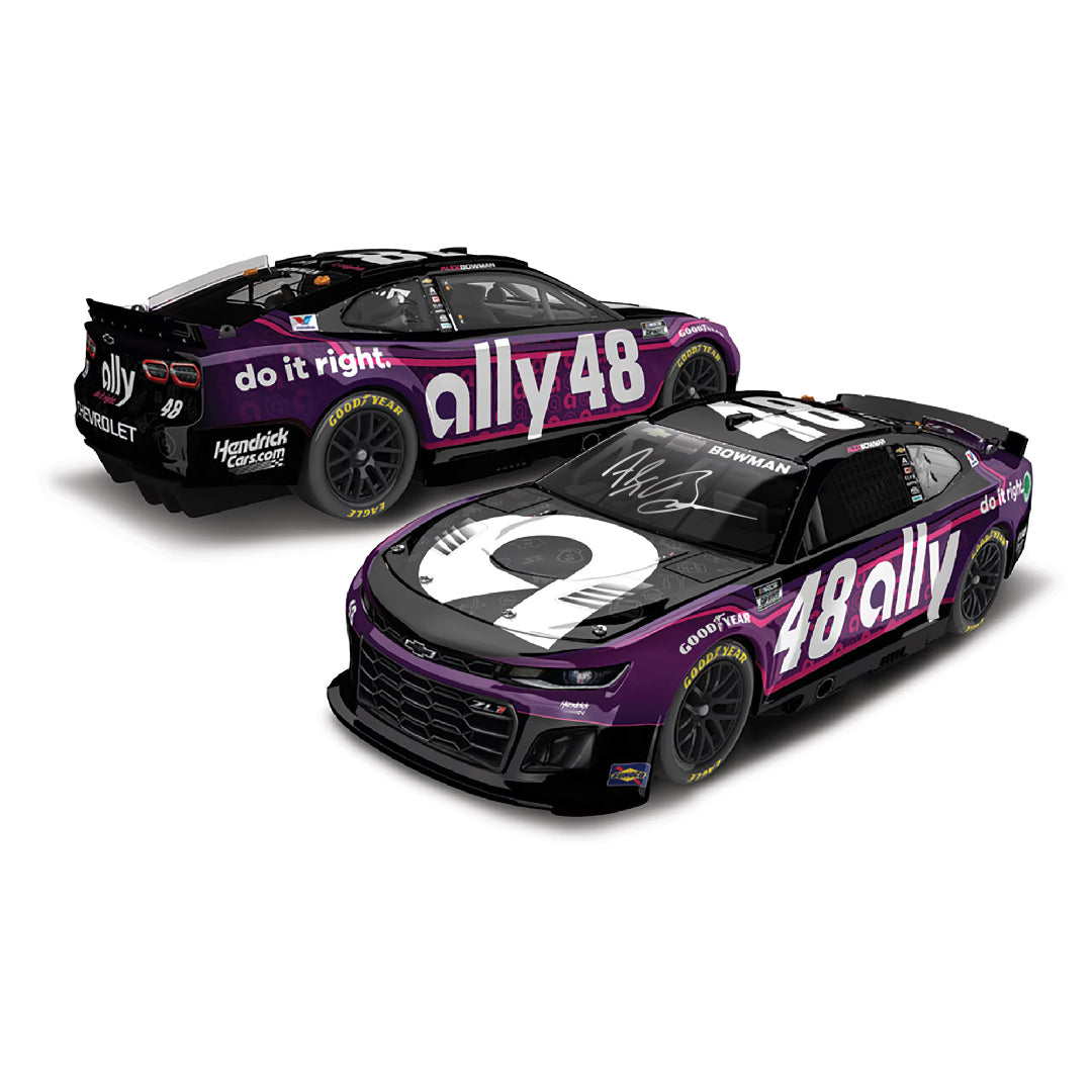 PRE-ORDER Alex Bowman Signed 2025 Ally 1:24 Decast Car (PA)