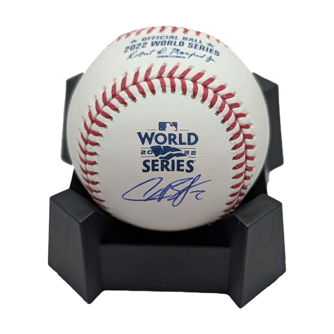 Ale Bregman Signed Authentic World Series 2022 Rawlings Baseball MLB