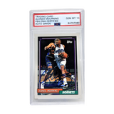 Alonzo Mourning Signed Authentic PSA/DNA Auto Gem Mint 10 Hornets NBA