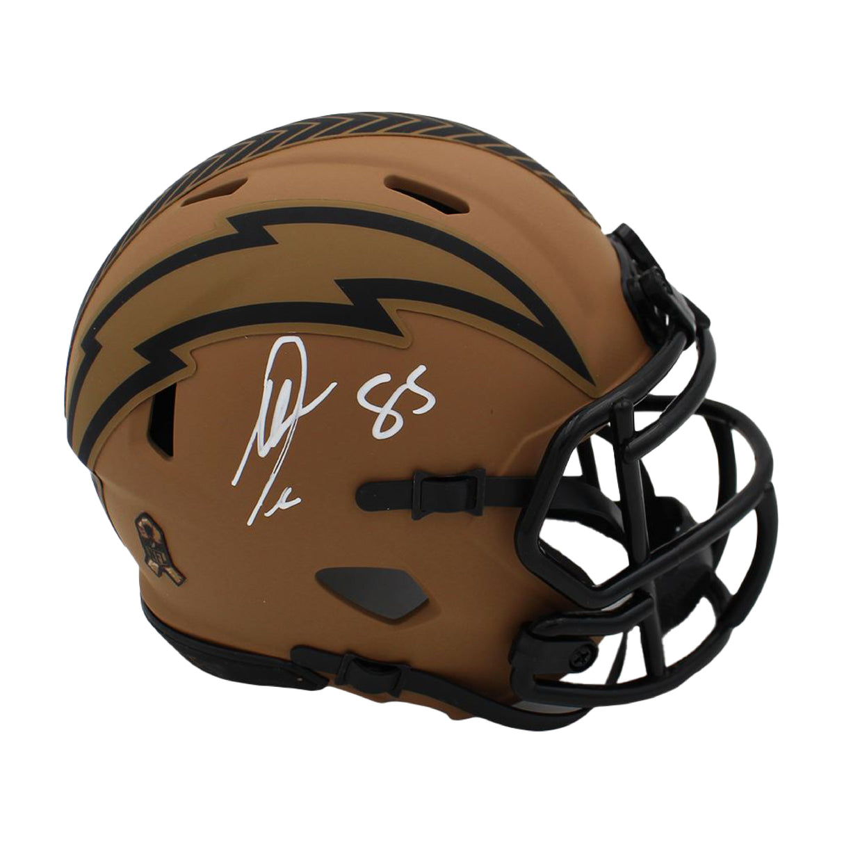 Antonio Gate Signed Authentic Salute To Service Chargers NFL 