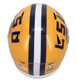 Odell Beckham Jr. Autographed/Inscribed "Geaux Tigers" LSU Tigers Speedflex Midi Helmet Beckett Witnessed