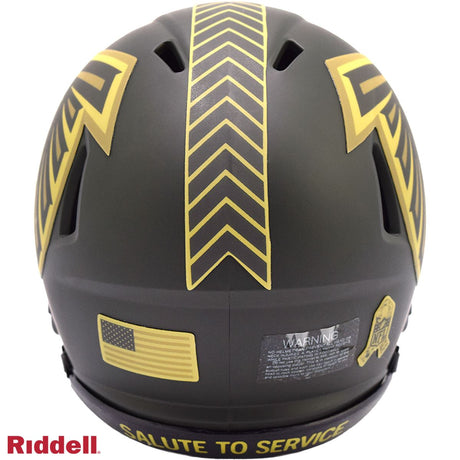 Atlanta Flacons NFL Riddell NFL Salute To Service 2025 Speed Mini