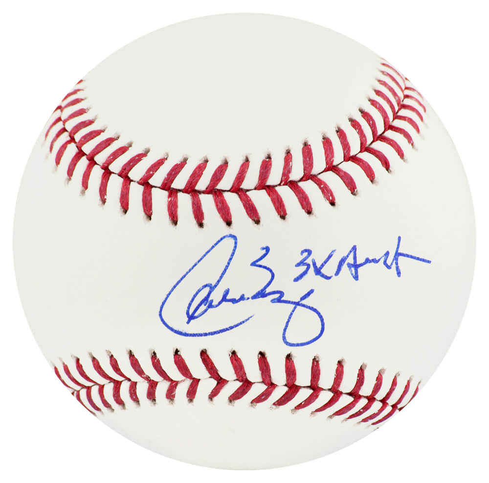 Carlos Baerga Signed Rawlings MLB Baseball w/3x All Star