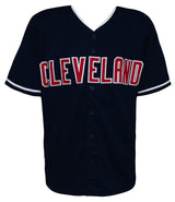 Carlos Baerga Signed Navy Custom Baseball Jersey w/3x All Star