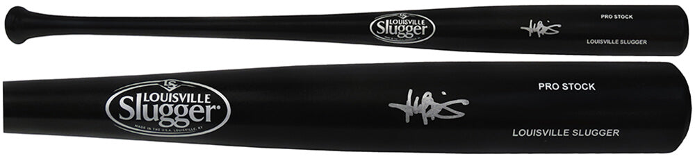 Harold Baines Signed Louisville Slugger Pro Stock Black Baseball Bat