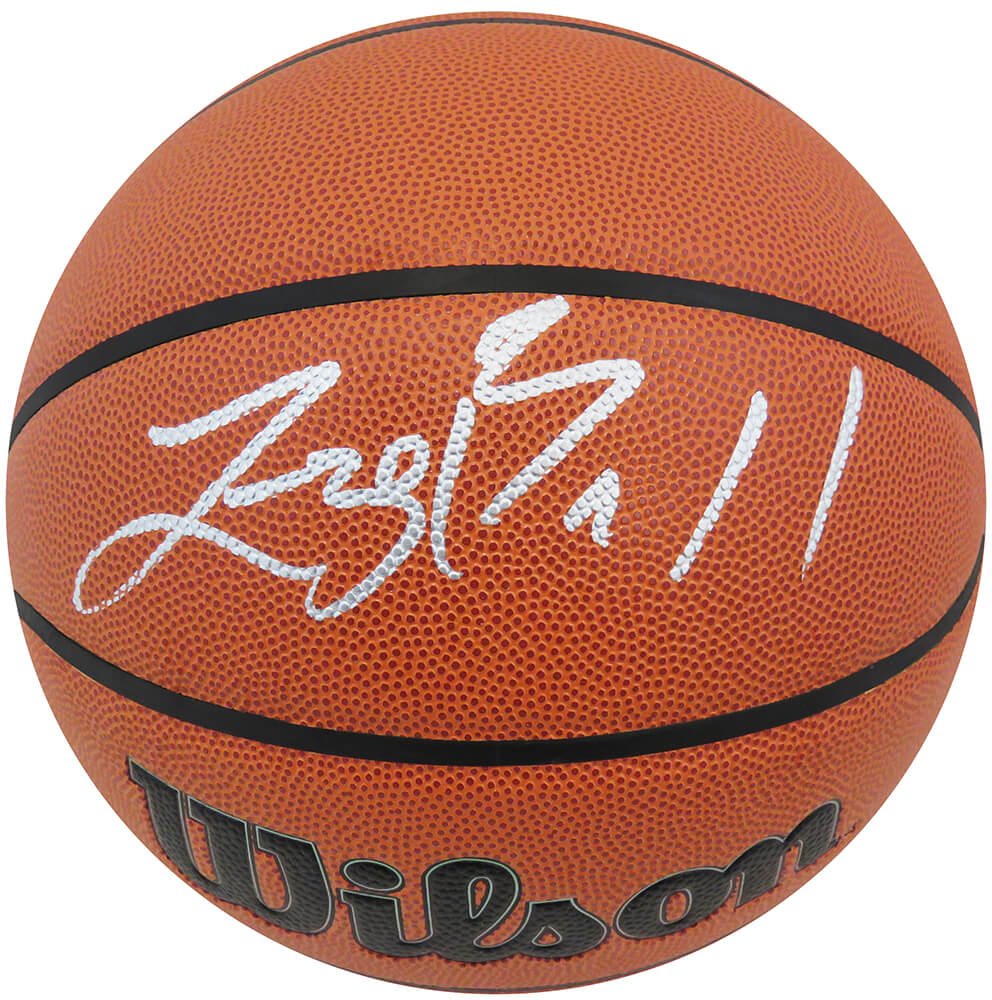 Lonzo Ball Signed Wilson Indoor/Outdoor NBA Basketball - (Fanatics)