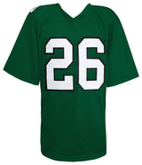 Saquon Barkley Signed Light Green Custom Football Jersey - (Beckett)