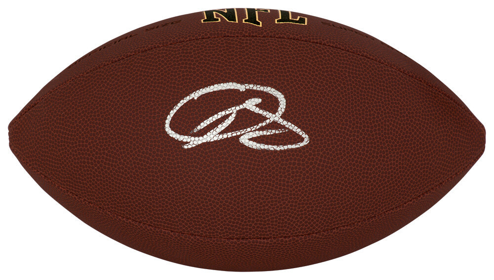 Odell Beckham Jr Signed Wilson Super Grip Full Size NFL Football
