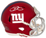 Odell Beckham Jr Signed New York Giants FLASH Riddell Mini Speed Helmet