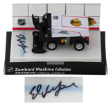 Ed Belfour Signed Chicago Blackhawks NHL Mini Zamboni