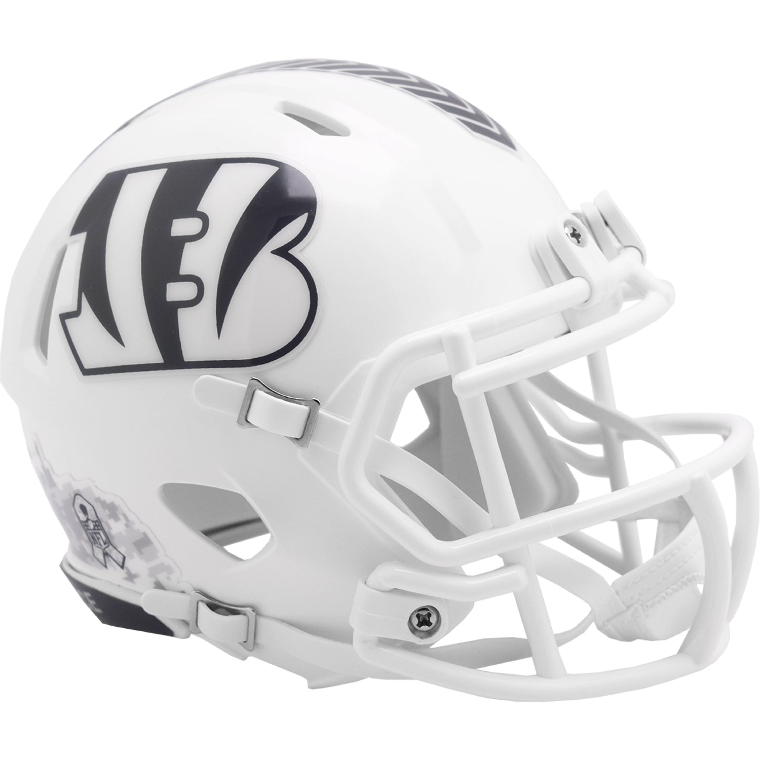 Cincinnati Bengals  2024 Salute to Service Riddell Speed Mini Football Helmet NFL