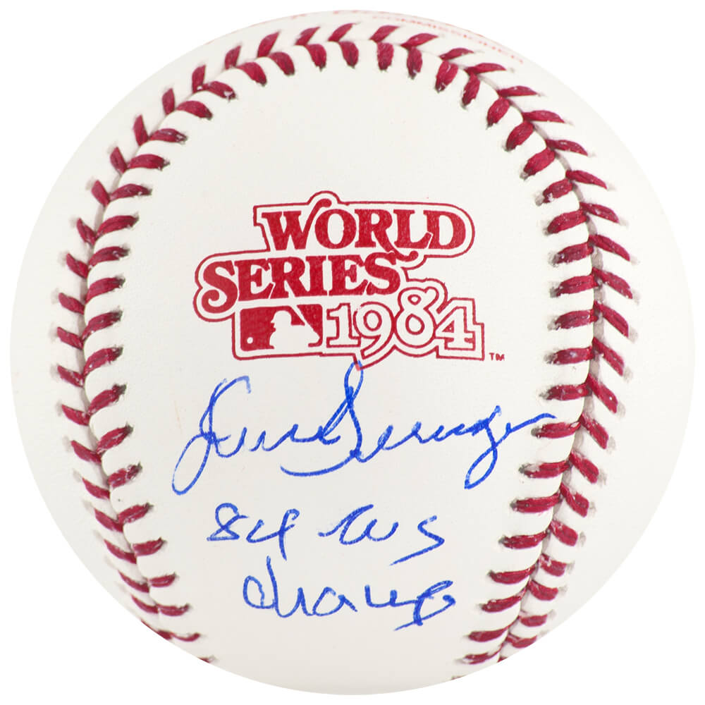 Juan Berenguer Signed Rawlings 1984 World Series (Detroit Tigers) Baseball w/84 WS Champs