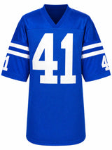 Antoine Bethea Signed Blue Custom Football Jersey