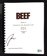 Joseph Lee Authentic Signed Beef Episode 101 Tv Script Autographed BAS #BH29004