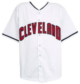 Shane Bieber Signed White Custom Baseball Jersey - (Beckett)