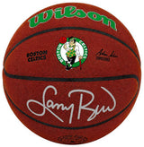Larry Bird Signed Boston Celtics Logo Wilson Alliance NBA Basketball