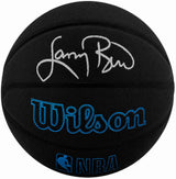 Larry Bird Signed Wilson Forge Plus Black Full Size NBA Basketball