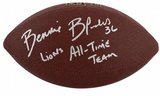 Bennie Blades Signed Wilson Super Grip Full Size NFL Football w/Lions All-Time Team
