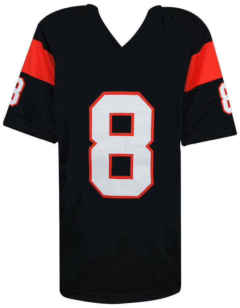 Jeff Blake Signed Black Custom Football Jersey