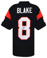 Jeff Blake Signed Black Custom Football Jersey