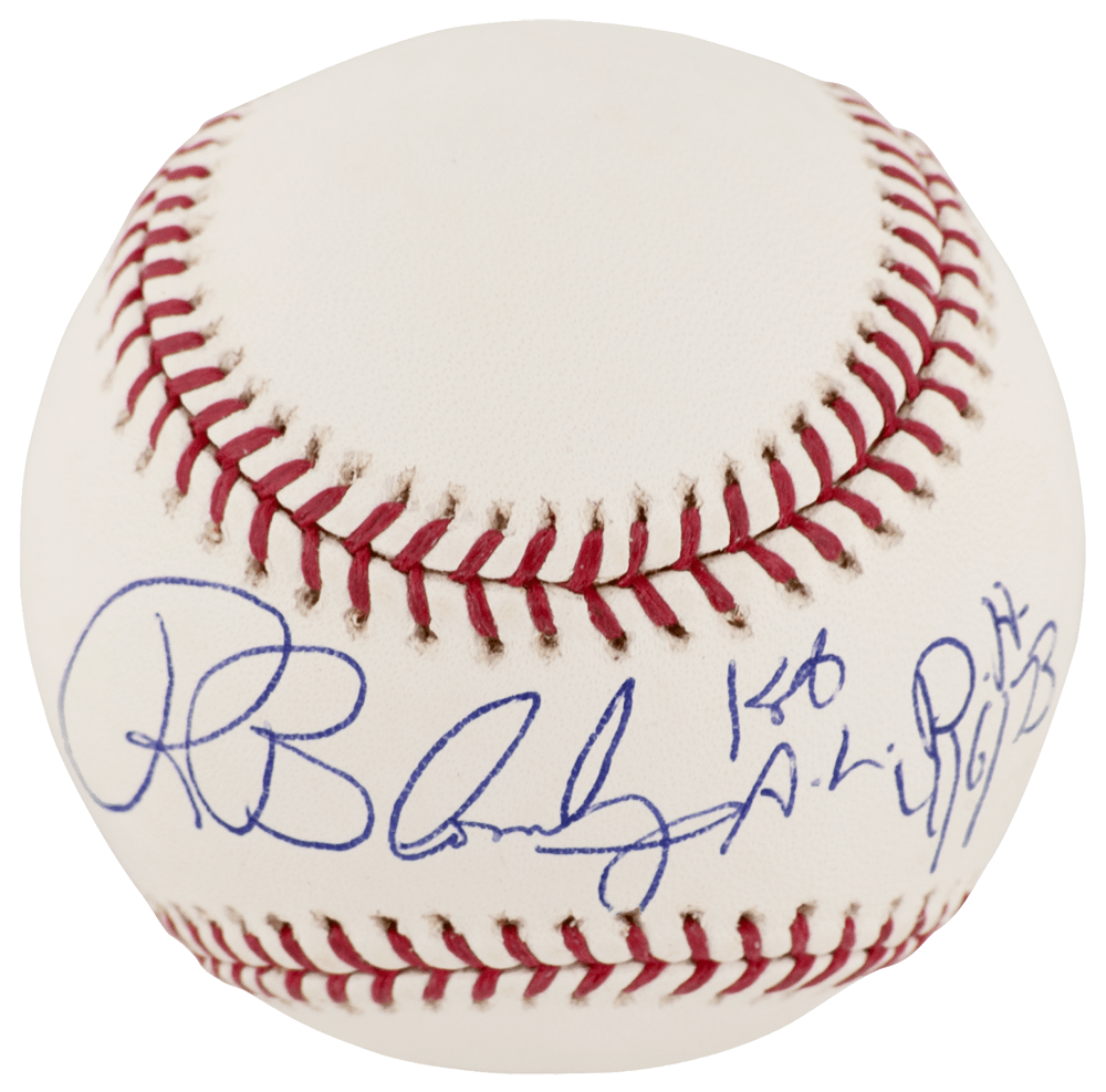 Ron Blomberg Signed Rawlings (Selig) MLB Baseball w/1st DH