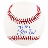 Vida Blue Signed Rawlings (Selig) MLB Baseball w/71 CY