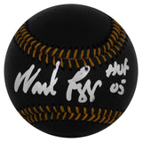 Wade Boggs Signed Rawlings Black MLB Baseball w/HOF'05