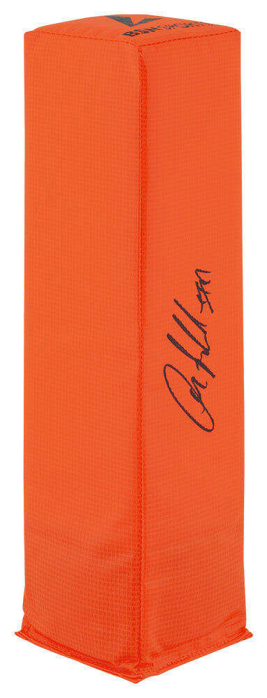 Anquan Boldin Signed BSN Orange Endzone Football Pylon