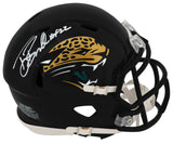 Tony Boselli Signed Jacksonville Jaguars Throwback Riddell Speed Mini Helmet w/HOF'22