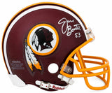 Jeff Bostic Signed Washington Throwback Riddell (VSR4) Mini Helmet