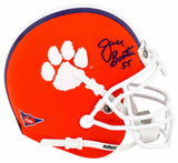 Jeff Bostic Signed Clemson Tigers Schutt Mini Helmet