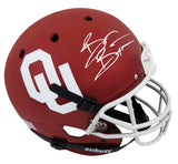 Brian Bosworth Signed Oklahoma Sooners Schutt Full Size Replica Helmet