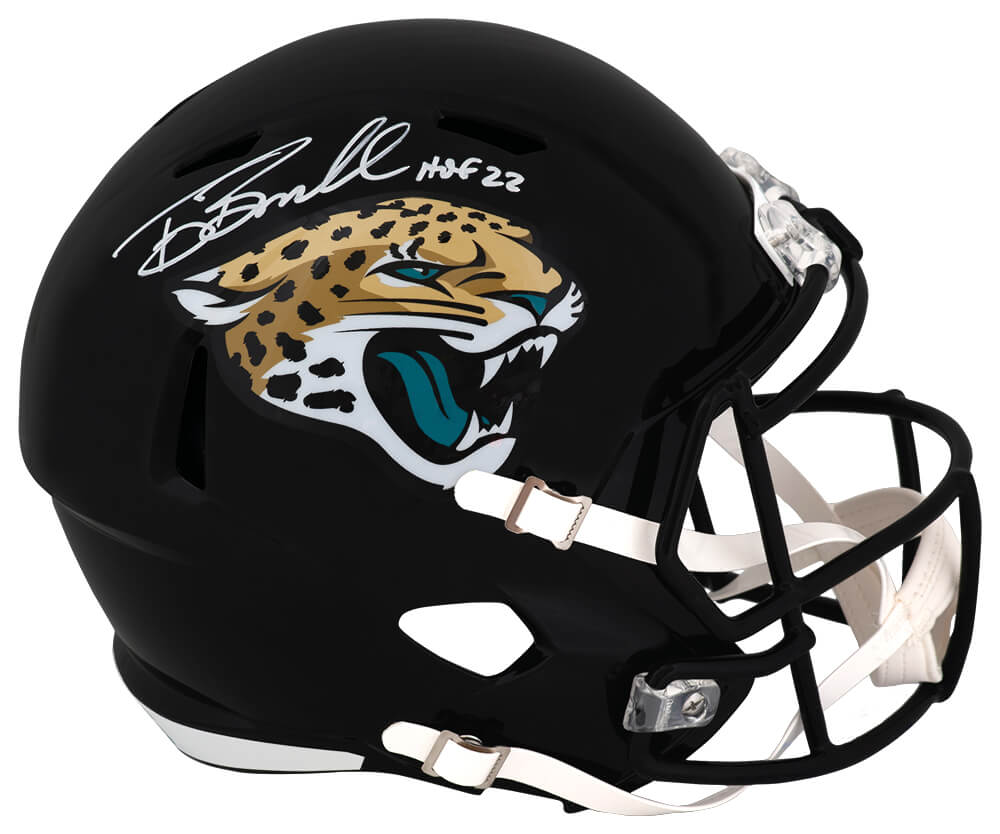 Tony Boselli Signed Jaguars (Current Style) Riddell Full Size Speed Replica Helmet w/HOF'22