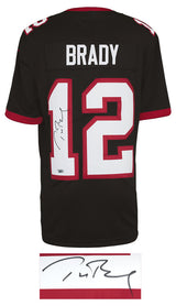 Tom Brady Signed Tampa Bay Buccaneers Pewter Nike Football Jersey - (Fanatics)