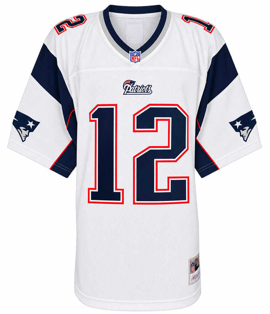 Tom Brady Signed Patriots White Nike Limited Football Jersey - (Fanatics)