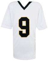 Drew Brees Signed White Custom Football Jersey (Beckett)