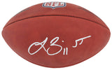 Lance Briggs Signed Wilson Duke Official NFL Game Football