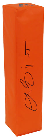 Lance Briggs Signed BSN Orange Football Endzone Pylon