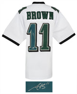A.J. (AJ) Brown Signed White Custom Football Jersey - (Beckett)