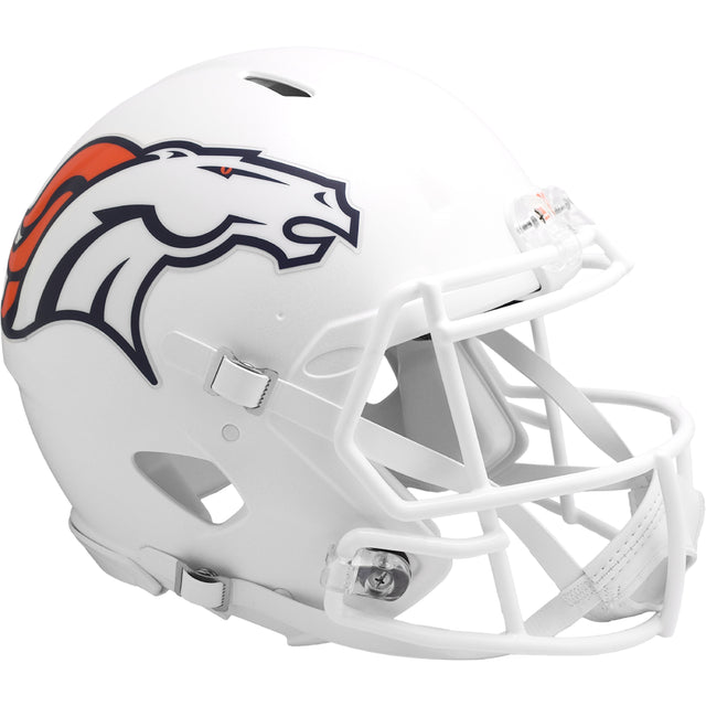 DENVER BRONCOS Riddell 2024 On-Field Alternate Speed Authentic Full Size Helmet