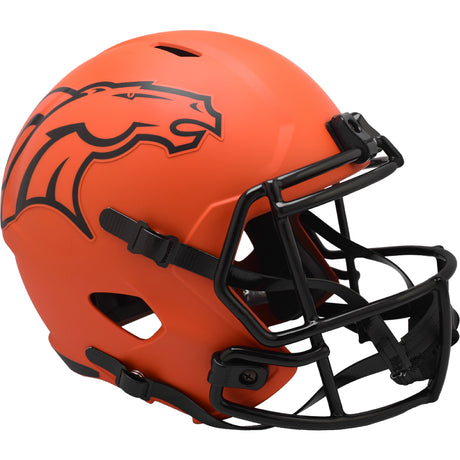 Denver Broncos RAVE Full Size Replica Football Helmet NFL