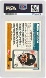 Mark Brunell Signed Jacksonville Jaguars 1995 Topps Football Trading Card #461 - (PSA Encapsulated)