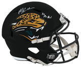 Mark Brunell Signed Jacksonville Jaguars T/B Riddell Full Size Speed Replica Helmet w/3x Pro Bowl (White Ink)