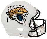 Mark Brunell Signed Jacksonville Jaguars 2024 Alternate White Riddell Full Size Speed Replica Helmet