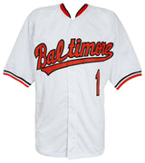 Al Bumbry Signed White Throwback Custom Baseball Jersey w/1973 AL ROY