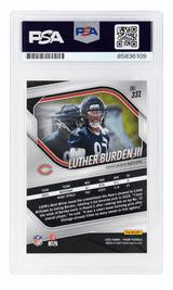 Luther Burden III Signed Chicago Bears 2025 Panini Prizm Rookie Football Card #331 - (PSA Encapsulated - Auto Grade 10)